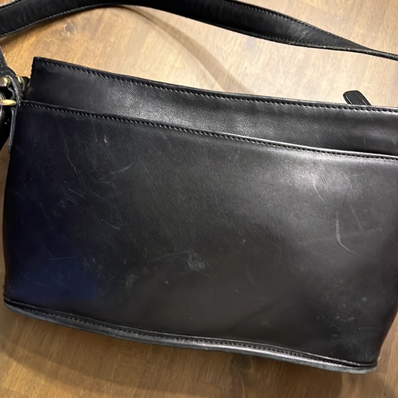 Vintage coach 9802 black shoulder bag - Picture 2 of 9